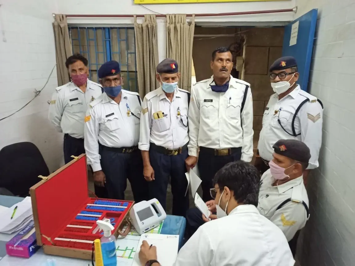 Dr Satinder Eye Care community eye camp 1
