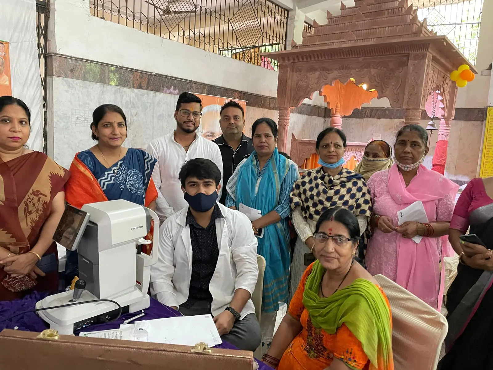 Dr Satinder Eye Care community eye camp 2