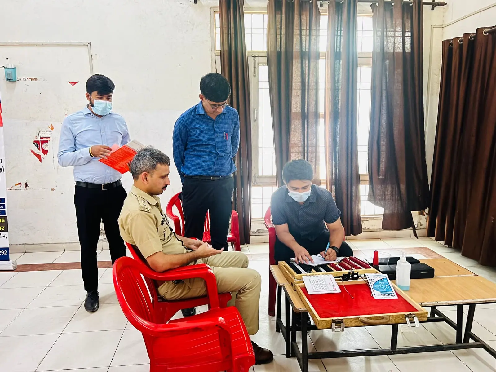 Dr Satinder Eye Care community eye camp 5